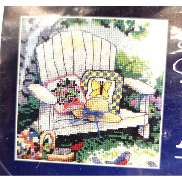 Hometown Counted Cross Stitch Kit 11" X 16" By Designs For The Needle Includes N - Picture 2 of 7